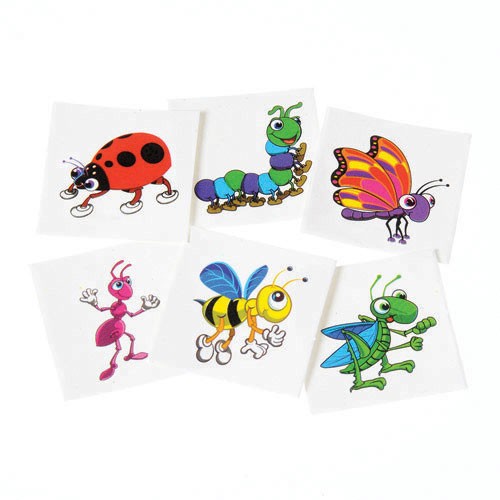 Insect Tattoos<br>144 piece(s)